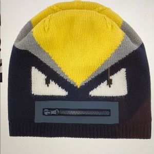 Fendi monster beanie hat
